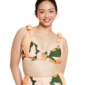 Fe Noel X Target Bikini Top Medium NWOT